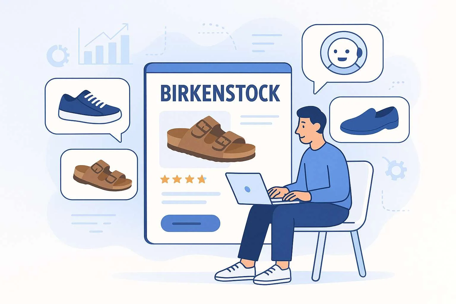 5 Optionen zur Steigerung des Ecommerce-Umsatzes mit Human-touch Technologie: Der Birkenstock Use Case