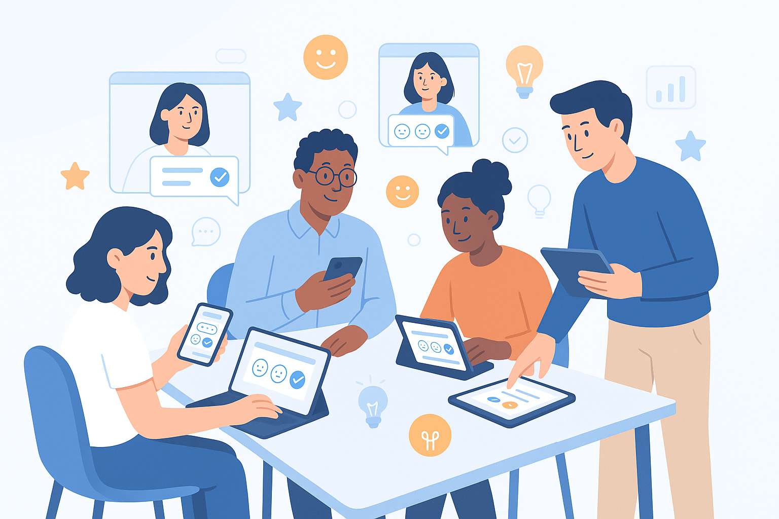 Wie geht es deinem Team? 5 Online-Tools zur Messung der Stimmung bei den Mitarbeitenden