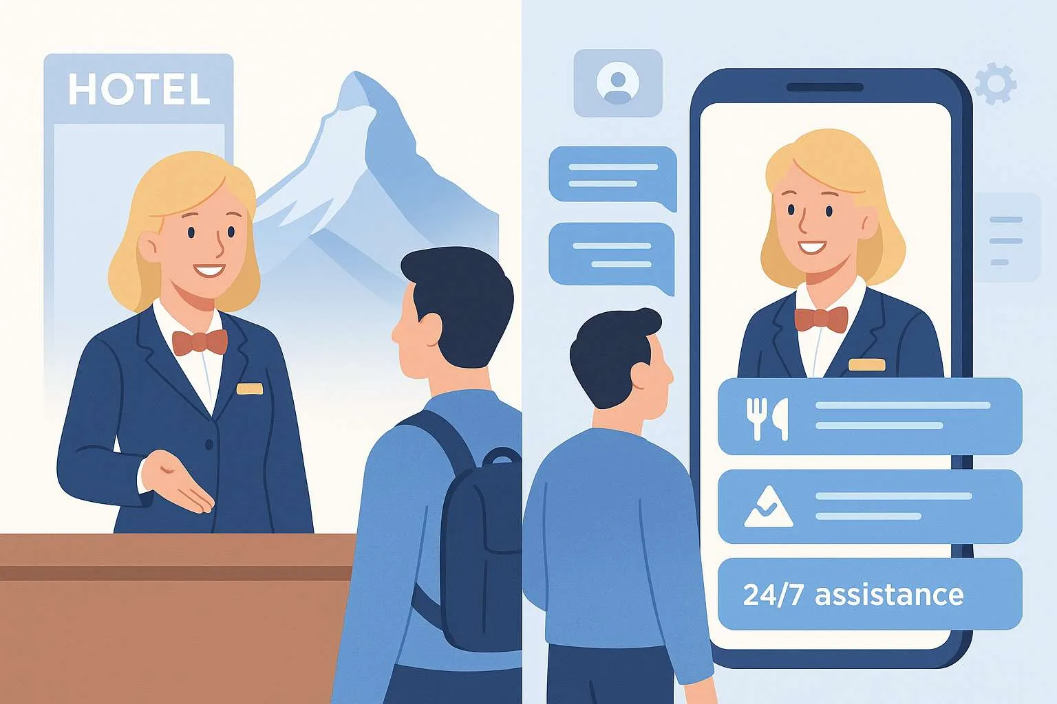 Der erste AI-Concierge im Hotel Matterhorn Focus